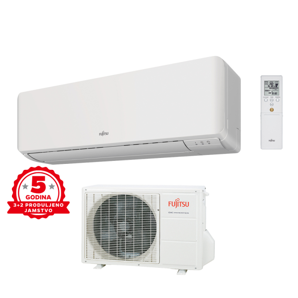 Fujitsu Super Eco Inverter - 2.0 kW - ASYG07KMCF/AOYG07KMCC