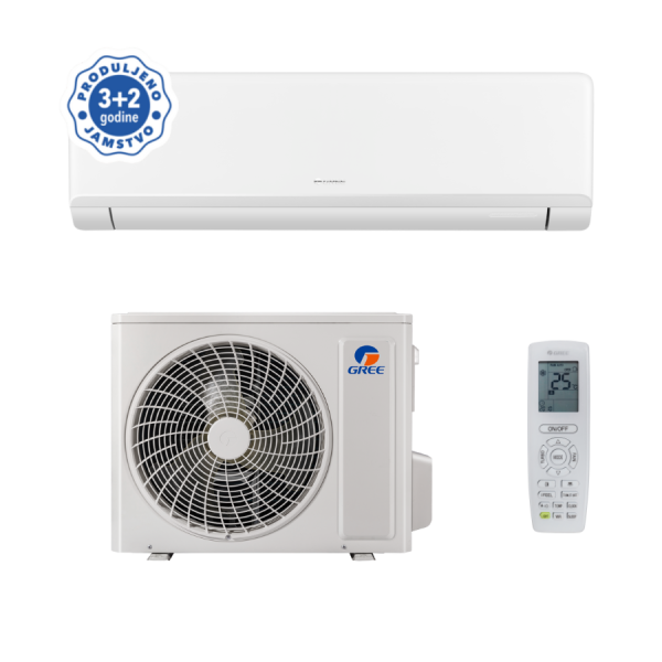 GREE, klima uređaj komplet COSMO ECONOMICAL GWH09AWAXB-K6DNA3B/I/GWH09AGAXB-K6DNA1B/O - 2,50 kW