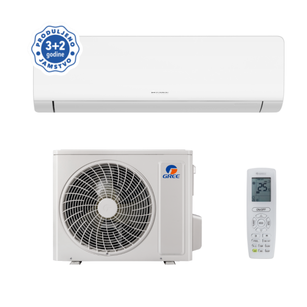 GREE, klima uređaj komplet COSMO REGULAR GWH24AWEXF-K6DNA1A/I/GWH24AFE-K6DNA2I/O - 7,10 kW