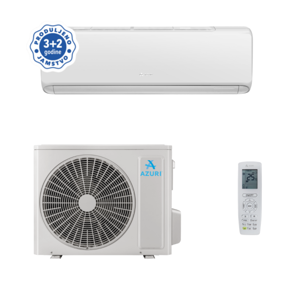 AZURI, klima uređaj komplet NATURALUX, AZI-WM25VA/I/AZI-WM25VA/O - 2,70 kW